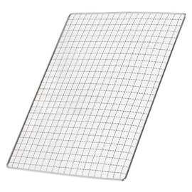 Barbecue Wire Mat, Stainless Steel BBQ Grill Net Campfire Grill Grate Grill Mesh Mat Non Stick Cooking Grate for Fire Pit, Multifunctional Barbecue Baking Net for Home Picnics Camping