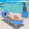 3-in-1 Heavy Duty Tanning Chair with Face Hole Adjustable 5-Position