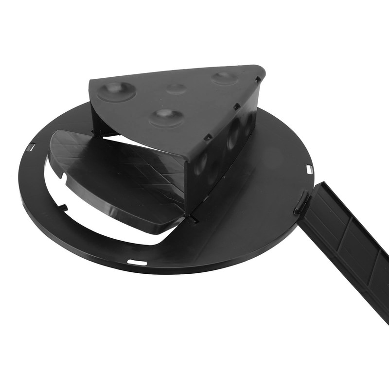 Slip Lid Mouse Trap Automatic Reset Reusable Cheese Shape Detachable