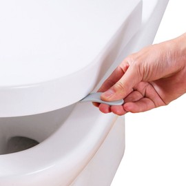 Daycount 4-Pack Toilet Cover Extractor Lid Lifter Holder, Avoid Touching with Self Adhesive Toilet Lid Protector