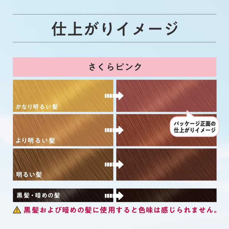 Liese Kao Bubble Bleach On Hair Color Sakura Pink