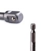 6” Impact Bit Socket Adapter Set, 3PCS -1/4”,3/8”,1/2” Head with