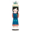 folia 24919 Knitting Dolly with Wool, Wooden Knitting Needle and