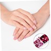Vaguelly 2 Boxes Heart Shining Sequin Paillette Nail Art Decor