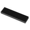 5Pcs Heat Sink Black Aluminum Radiators for CPU Amplifiers Modules