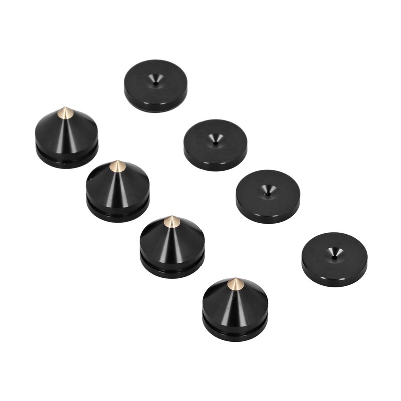 4 Set Speaker Spikes Floor Protector Metal Speaker Isolation Stand