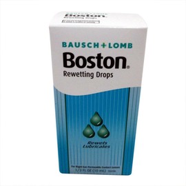 Bausch & Lomb Boston Rewetting Drops 10 mL (Pack of 5)