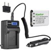 Kastar 1-Pack Li-42B Battery and LCD AC Charger Compatible with