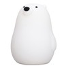 LED Night Light Cartoon White Bear Baby Pat Light USB