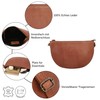 Gusti Louna Leather Shoulder Bag Vintage Women's Brown Leather, brown