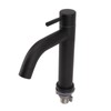 Bathroom Sink Faucet Stainless Steel Modern Single Handle Single Hole