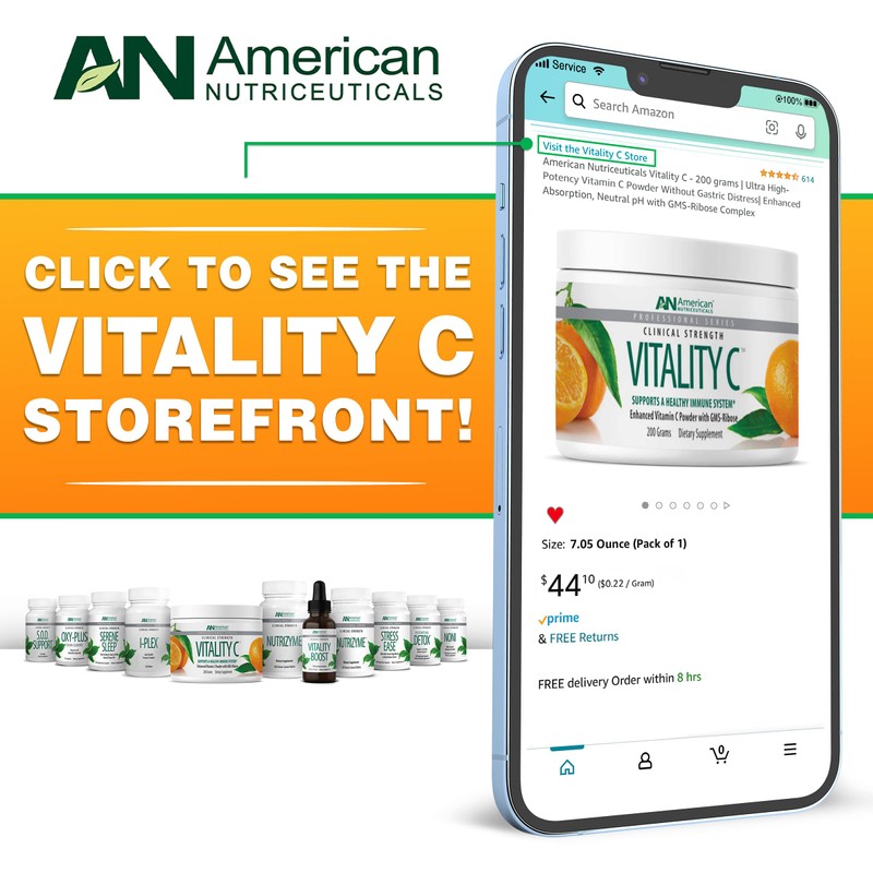 Vitality C American Nutriceuticals – S.O.D. Support – 190 Tablets