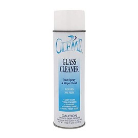 Claire Manufacturing CL050-1PK Gleme Glass Cleaner, 20 oz. can, 1 count, teal & white