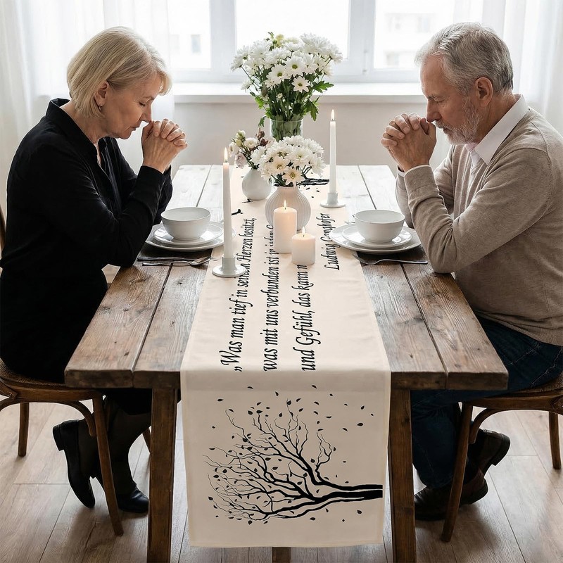 Funeral Table Runner, Seutgjie Table Decoration, Funeral Decoration, Funeral, Covered