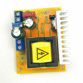 DEVMO 8-32V to 45-390V DC-DC High Voltage Boost Converter ZVS Step-up Booster Module