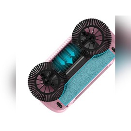 Hand Push Sweeper Household Broom Dustpan Mop Floor All-in-one Machine Gift Mop Sweeper - Color: Mop1pc