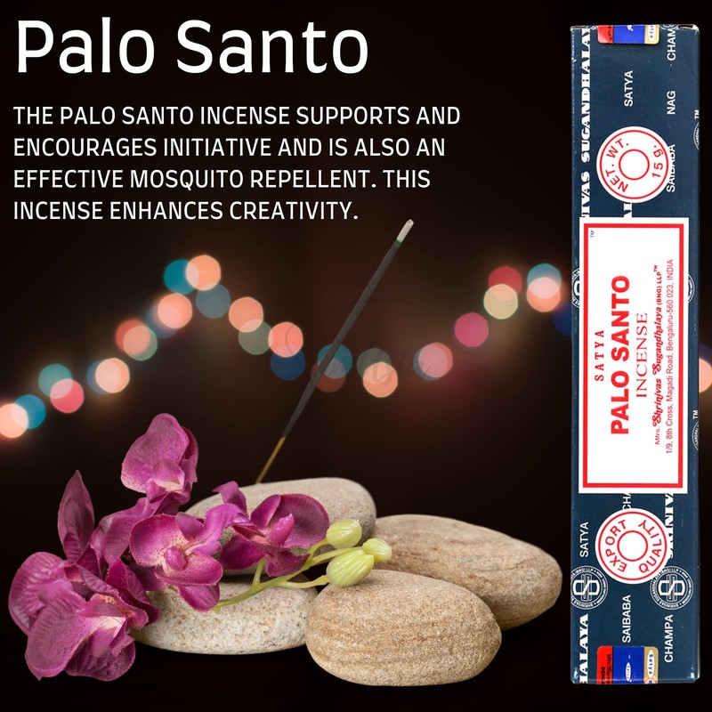 Satya Nag Champa Palo Santo Incense Sticks | x3 pack