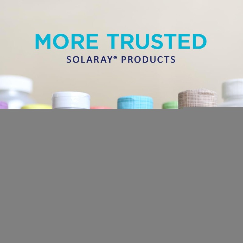 SOLARAY Activated Charcoal 280mg | Coconut Source | Healthy Inner