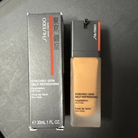 Shiseido New Shiseido Synchro Skin Self Refreshing Foundation Oil Free 440 Amber 1oz