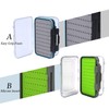 MAXIMUMCATCH Maxcatch Two-Sided Waterproof Fly Box Easy Grip Foam Jig