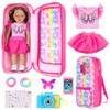 UNICORN ELEMENT 9 Items 18 inch Dolls Bag Set and