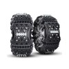 KYX Tire Chains for Car/SUV/Pickup Truks, Adjustable Universal Emergency Snow