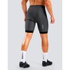 Bikewa Men's Cycling Shorts 7" 4D Padded Bike Shorts for