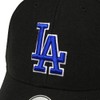 Forty Seven (47) Dodgers 47 MVP Cap B-MVP12WBV-BKR (Black/FF/Men's, Lady's)