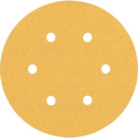 Bosch 50 x Expert C470 Sanding Sheets with 6 Holes (for Paint on Wood, Hardwood, Diameter 150 mm, Grit 100, Professional Accessories, Random Orbital Sander)