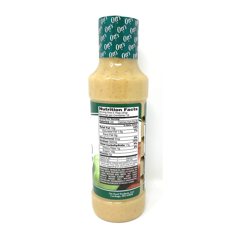 Honey Mustard Dressing, 16 fl oz- Ott's