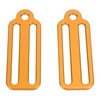 Scubas Diving Slide Fixing Buckle Stoppers Aluminium Alloy Lightweight Weight