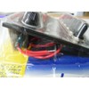 Marpac Toggle Switch Panel-Fuse 15A 12V 6 Gang Black 4.5"