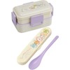 Skater CSAB4AG-A Long Spoon with Case, Sumikko Gurashi, Rabbit Rice