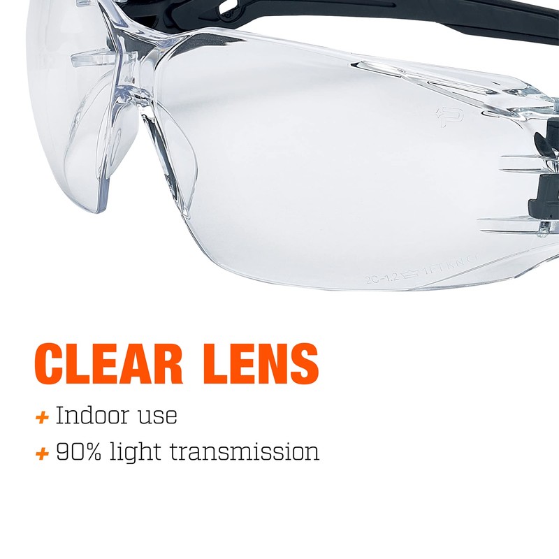 Bolle Tactical SILIUM+ Safety Spectacles PC Smoke Platinum PC BSSI