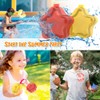 4/6Pcs Reusable Water Balls Water Bombs Refillable Quick Fill Self