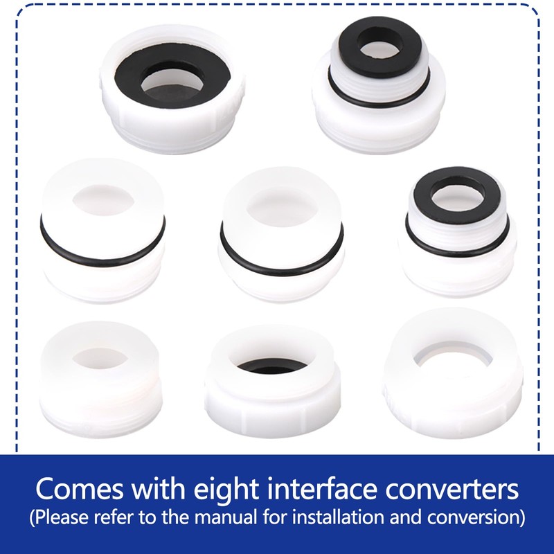 4 Pack Faucet Adapter Set, Quick Connect Sink Tap to