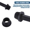 HAMOLER Round Bottle P-Trap 1 1/4 Adjustable Bathroom Basin Sink
