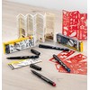 Eberhard Faber 559502 Tattoo Pen Set Beach, 4 Pens in