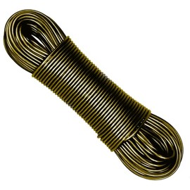 HAMPINE EXTRA STURDY HEAVY DUTY 20m Washing Rope Line Steel Core Laundry Clothes Lines Thick Strong Plastic PVC Cover Garden Outdoor