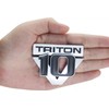 2 Pack Triton V10 Emblem Replacement for 2005-2011 Tailgate 3D