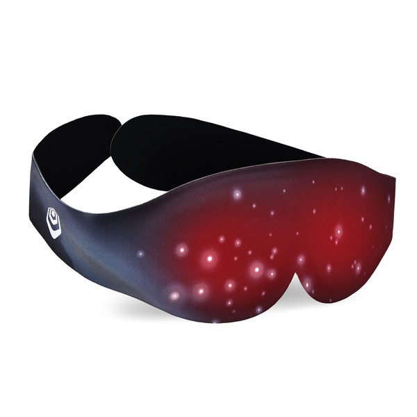 Graphene Times Steam Hot Eye Mask, For Restful Sleep, Blackout, No Pressure, USB Heating, 3-Tier Temperature Adjustment, 1 Hour Auto Off Timer, 3D Construction, Sleep Mask, Repeated Use, Improves Sleep, For Travel, Business Trips, Popular, Valentine's Day Gift, Black