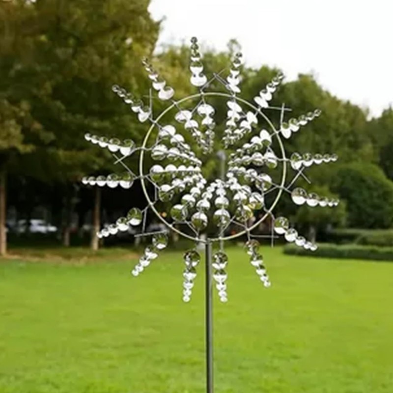 Magical Windmill, Unique and Magic Metal Windmill, 3D Iron Windmill,