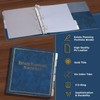 chiazllta 2 Pcs Estate Planning Portfolio Binder with Index Tab