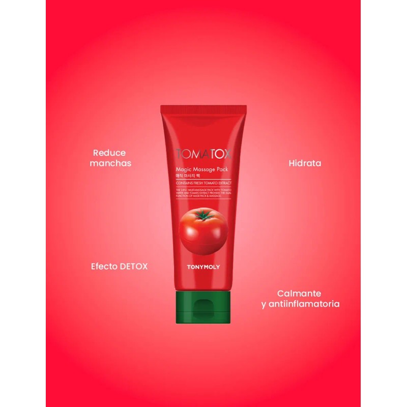 Tonymoly Pack Antimanchas Tomatox Seca Mixta Grasa