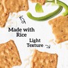 Good Thins Garden Veggie Rice Snacks Gluten Free Crackers, 3.5