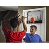 Silverback 23" LED Light-Up Over the Door Mini Basketball Hoop