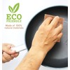 SCRUBIT Natural Scouring Pads (12 Pack) - Eco Friendly Scrubbing