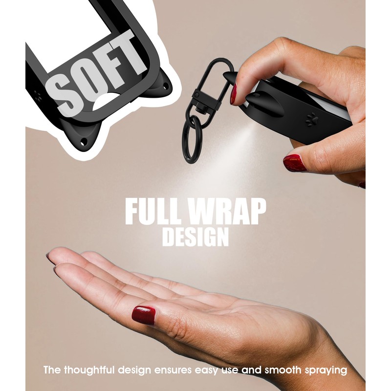 1 Pack Silicone Case Compatible with Touchland Hand Sanitizer Spray