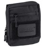 Mil-Tec Multipurpose Belt Bag with Velcro Back, black