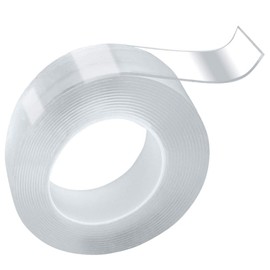 Nano Tape Acrylic Double Sided Tape Magic Sticking, Transparent Waterproof, Scratch-free, Strong Rubber Removal, Anti-Vibration, Anti-Slip, Nano Rubber, Washable Multi-functional, Repeated Residue